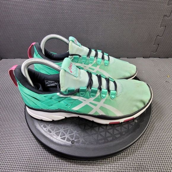 Asics Shoes Womens Sz85 Green Asics Gel Fit Sana Running Shoes